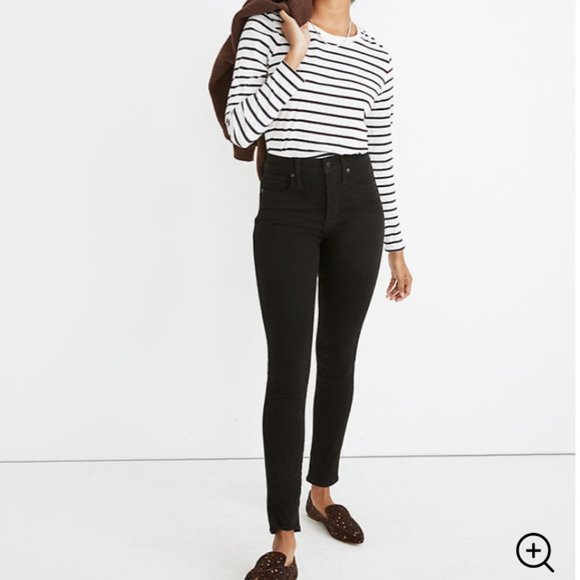 Madewell 10" skinny Heatrich Jeans Simonson Wash - Picture 1 of 3